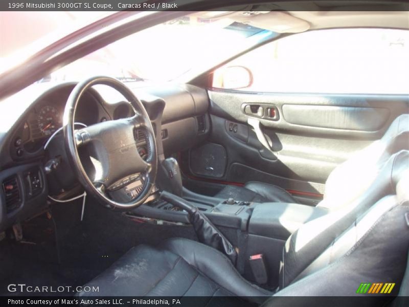 Caracas Red / Black 1996 Mitsubishi 3000GT SL Coupe