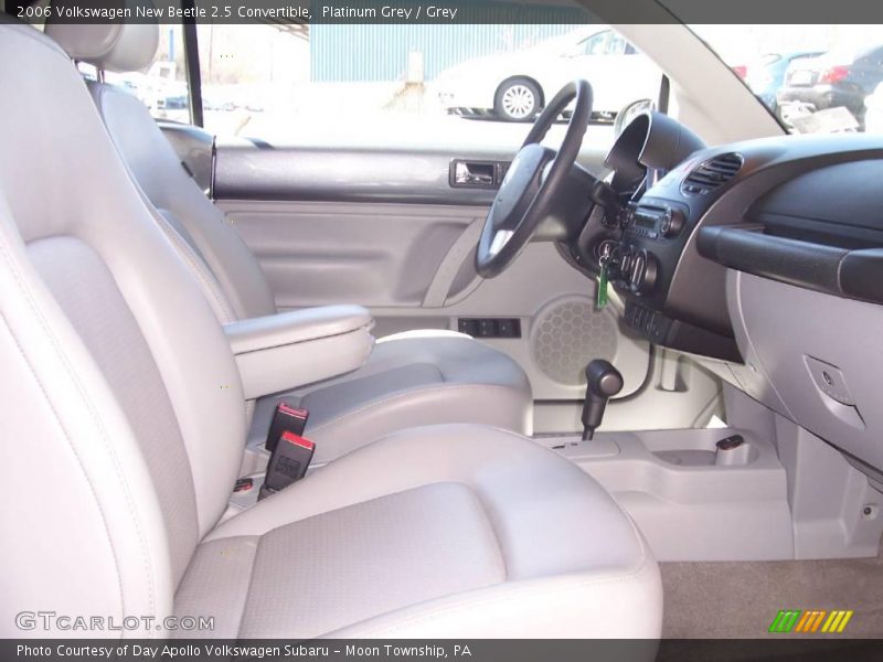 Platinum Grey / Grey 2006 Volkswagen New Beetle 2.5 Convertible