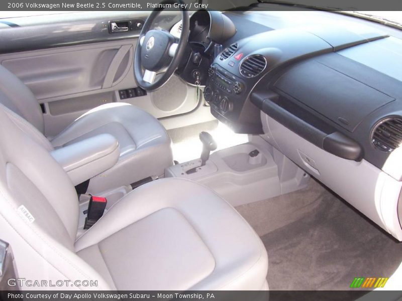 Platinum Grey / Grey 2006 Volkswagen New Beetle 2.5 Convertible