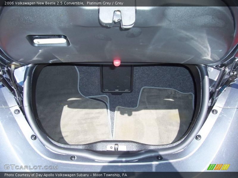 Platinum Grey / Grey 2006 Volkswagen New Beetle 2.5 Convertible