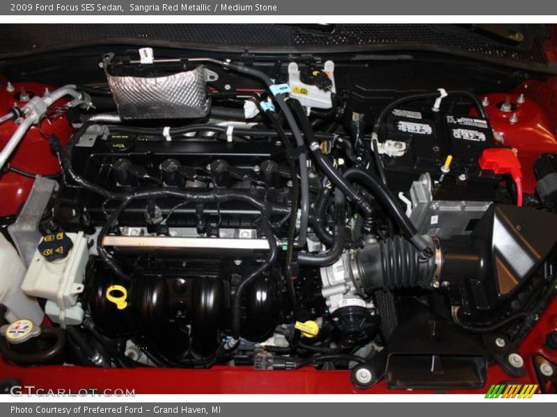  2009 Focus SES Sedan Engine - 2.0 Liter DOHC 16-Valve Duratec 4 Cylinder