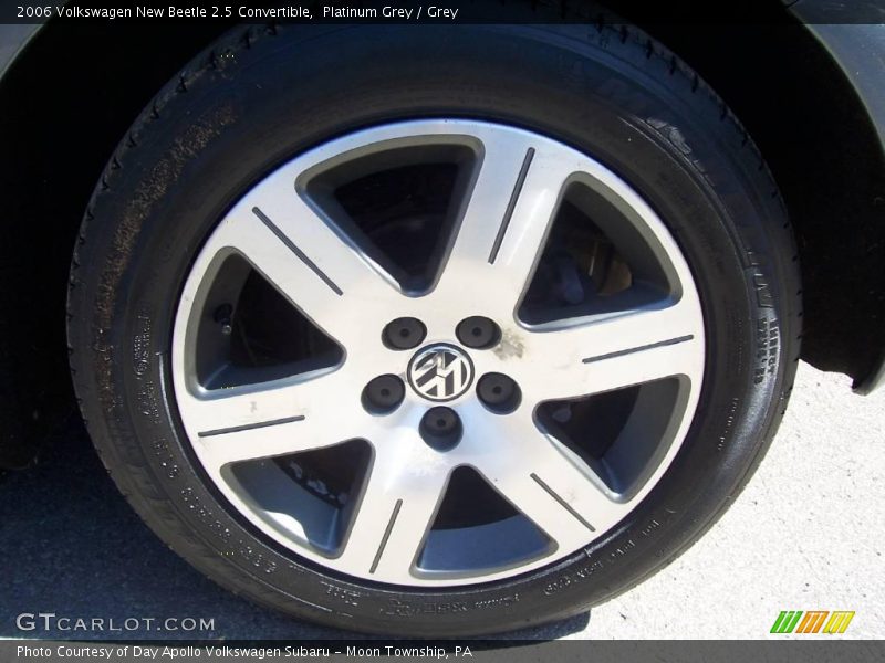 Platinum Grey / Grey 2006 Volkswagen New Beetle 2.5 Convertible