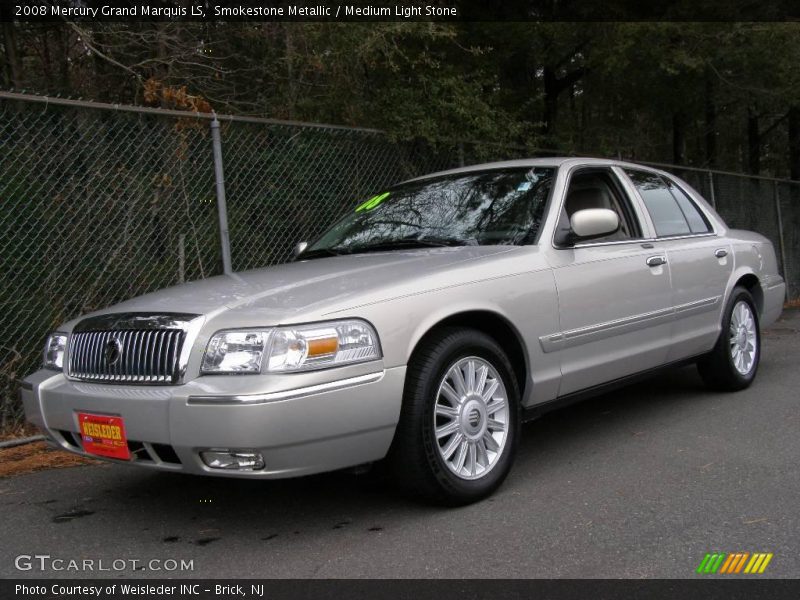 Smokestone Metallic / Medium Light Stone 2008 Mercury Grand Marquis LS
