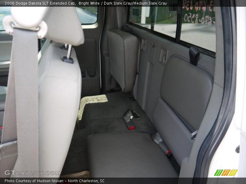 Bright White / Dark Slate Gray/Medium Slate Gray 2008 Dodge Dakota SLT Extended Cab