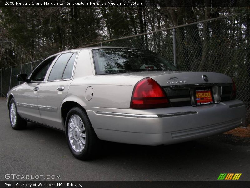 Smokestone Metallic / Medium Light Stone 2008 Mercury Grand Marquis LS