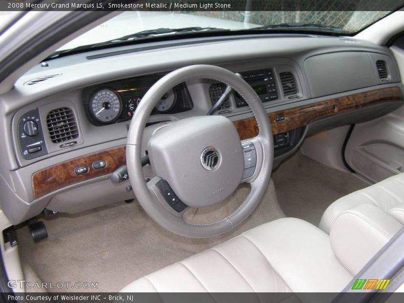 Smokestone Metallic / Medium Light Stone 2008 Mercury Grand Marquis LS