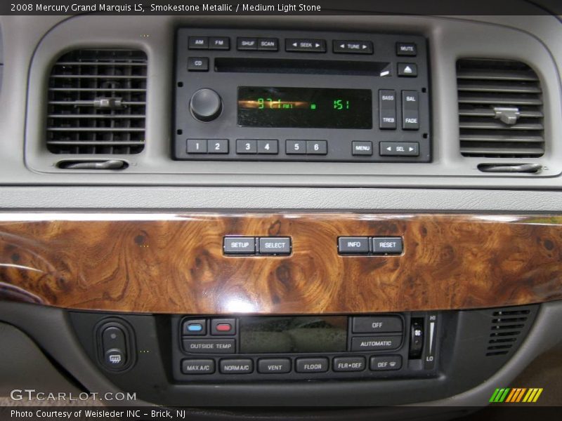 Smokestone Metallic / Medium Light Stone 2008 Mercury Grand Marquis LS