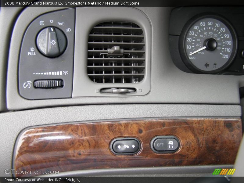 Smokestone Metallic / Medium Light Stone 2008 Mercury Grand Marquis LS