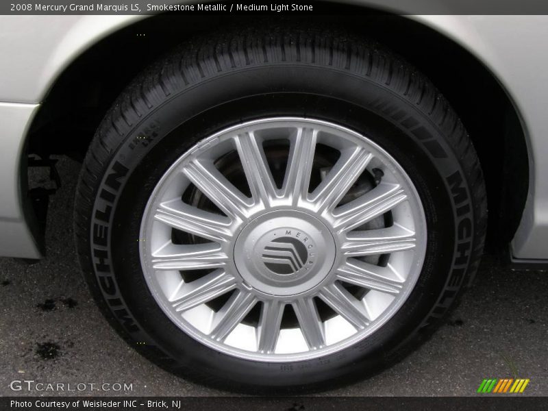 Smokestone Metallic / Medium Light Stone 2008 Mercury Grand Marquis LS