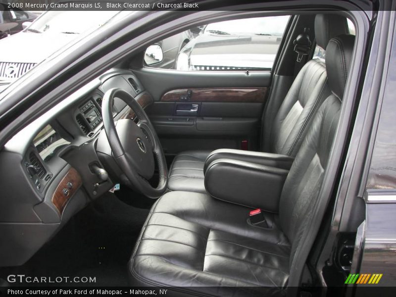 Black Clearcoat / Charcoal Black 2008 Mercury Grand Marquis LS
