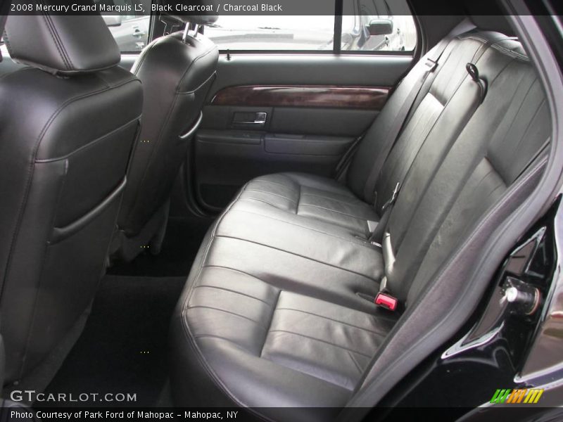Black Clearcoat / Charcoal Black 2008 Mercury Grand Marquis LS