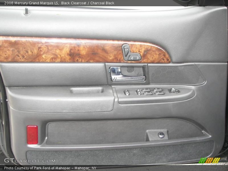 Black Clearcoat / Charcoal Black 2008 Mercury Grand Marquis LS