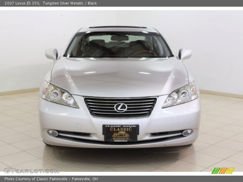 Tungsten Silver Metallic / Black 2007 Lexus ES 350
