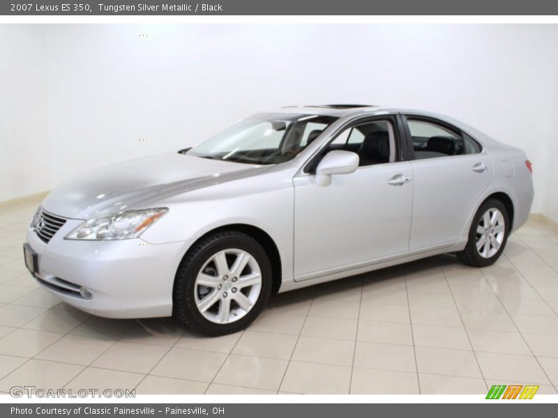 Tungsten Silver Metallic / Black 2007 Lexus ES 350