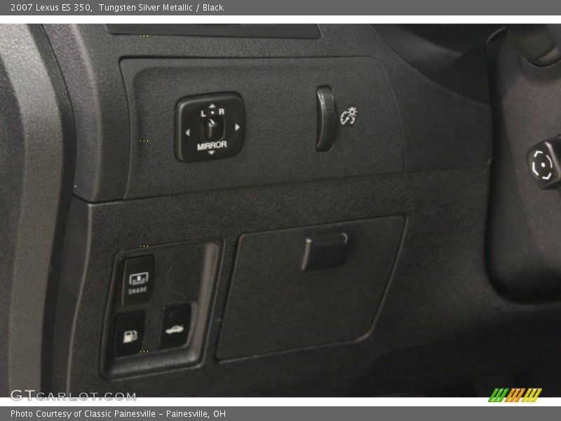 Tungsten Silver Metallic / Black 2007 Lexus ES 350
