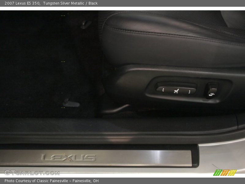 Tungsten Silver Metallic / Black 2007 Lexus ES 350