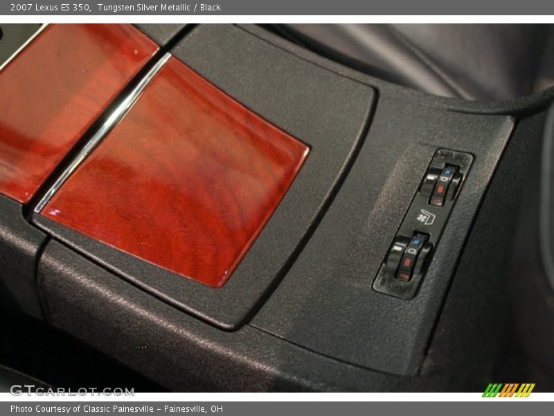 Tungsten Silver Metallic / Black 2007 Lexus ES 350