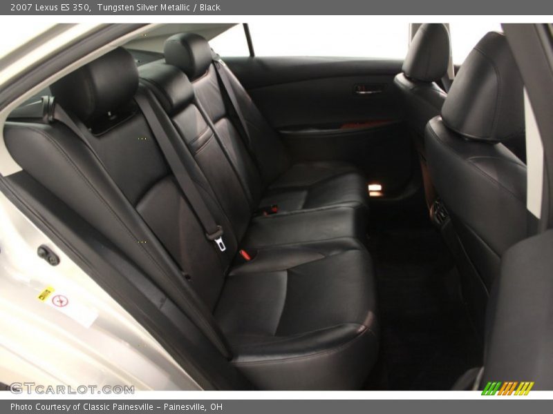 Tungsten Silver Metallic / Black 2007 Lexus ES 350
