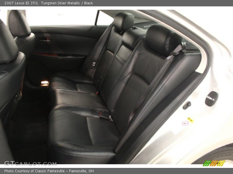 Tungsten Silver Metallic / Black 2007 Lexus ES 350