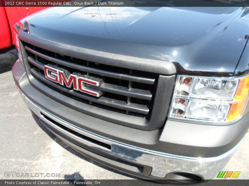 Onyx Black / Dark Titanium 2012 GMC Sierra 1500 Regular Cab