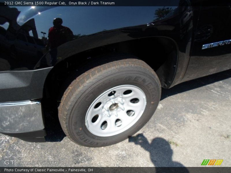 Onyx Black / Dark Titanium 2012 GMC Sierra 1500 Regular Cab