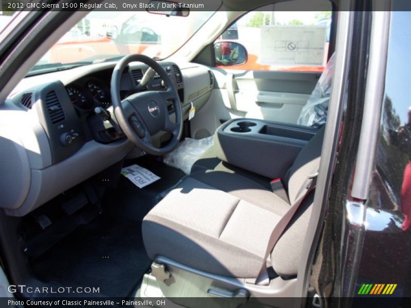 Onyx Black / Dark Titanium 2012 GMC Sierra 1500 Regular Cab