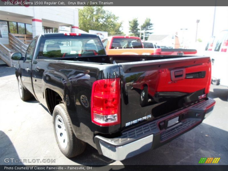 Onyx Black / Dark Titanium 2012 GMC Sierra 1500 Regular Cab