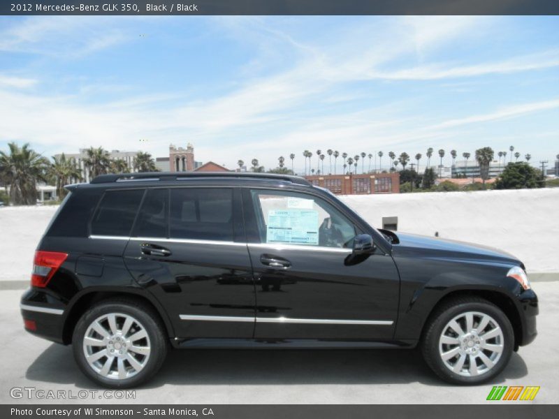 Black / Black 2012 Mercedes-Benz GLK 350