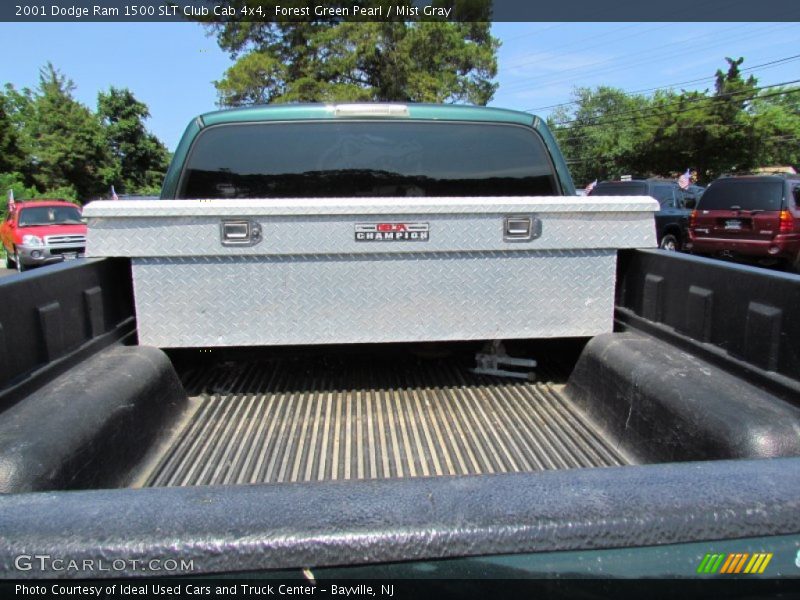 Forest Green Pearl / Mist Gray 2001 Dodge Ram 1500 SLT Club Cab 4x4