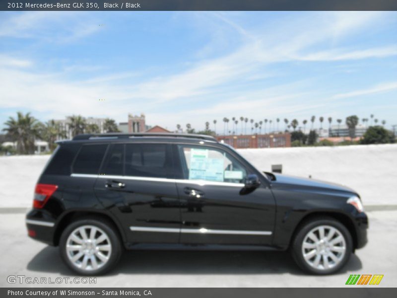 Black / Black 2012 Mercedes-Benz GLK 350