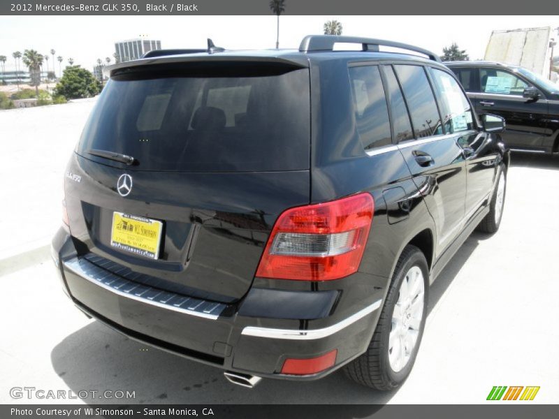 Black / Black 2012 Mercedes-Benz GLK 350
