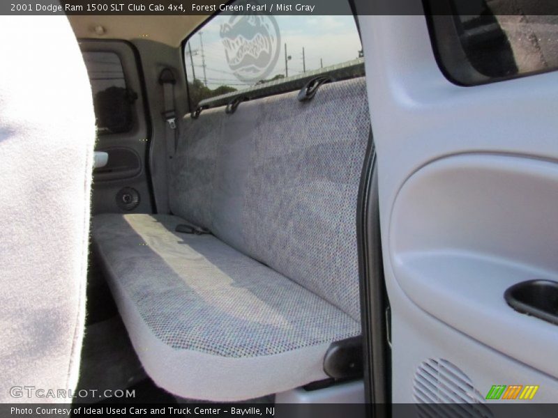 Forest Green Pearl / Mist Gray 2001 Dodge Ram 1500 SLT Club Cab 4x4
