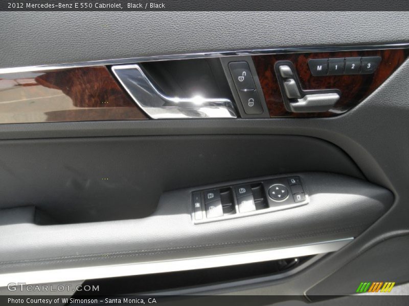 Black / Black 2012 Mercedes-Benz E 550 Cabriolet