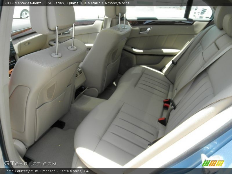 Quartz Blue Metallic / Almond/Mocha 2012 Mercedes-Benz E 350 Sedan