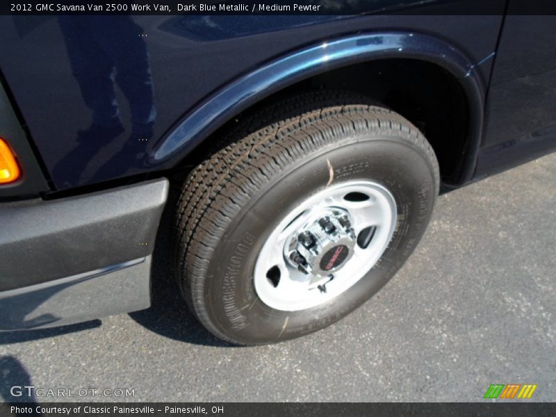 Dark Blue Metallic / Medium Pewter 2012 GMC Savana Van 2500 Work Van