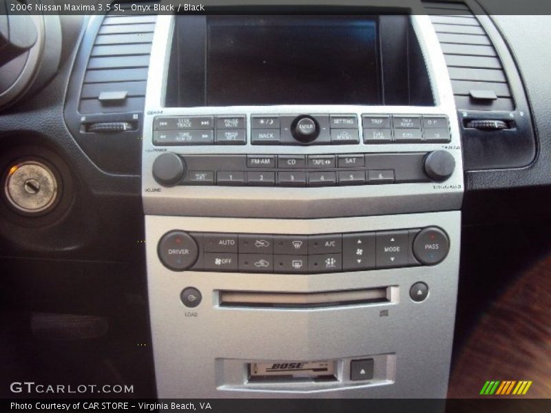 Onyx Black / Black 2006 Nissan Maxima 3.5 SL