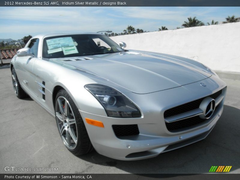 Front 3/4 View of 2012 SLS AMG