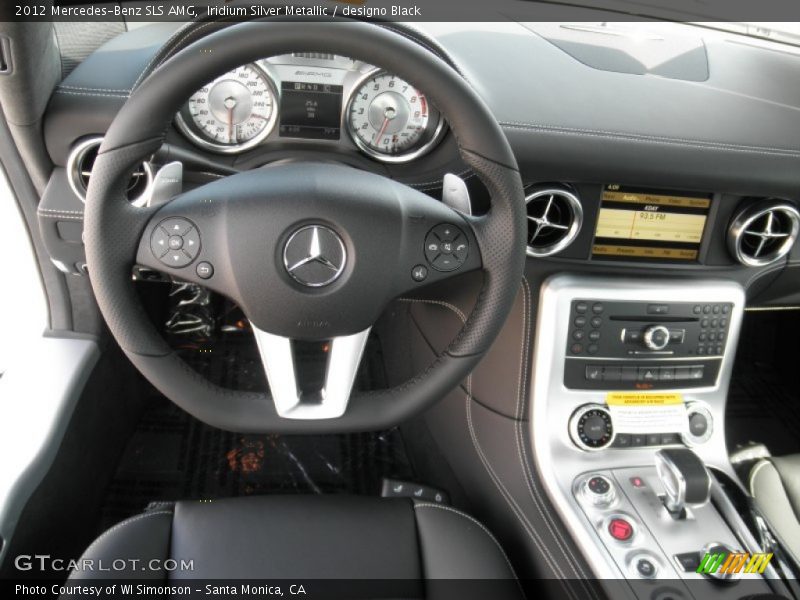 Dashboard of 2012 SLS AMG