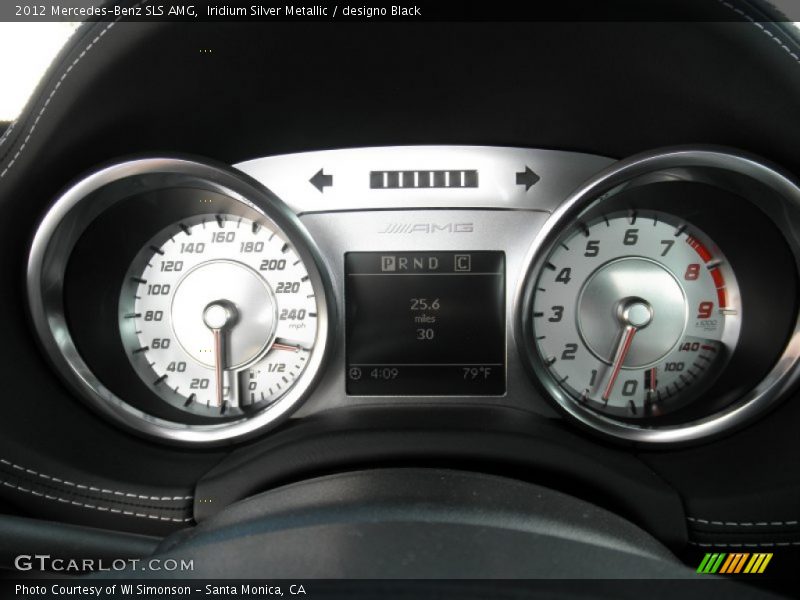  2012 SLS AMG AMG Gauges