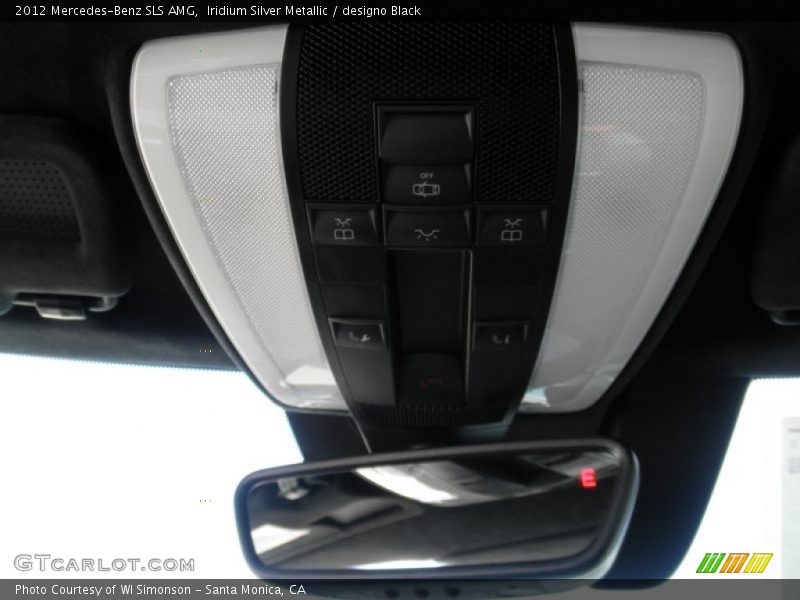 Controls of 2012 SLS AMG