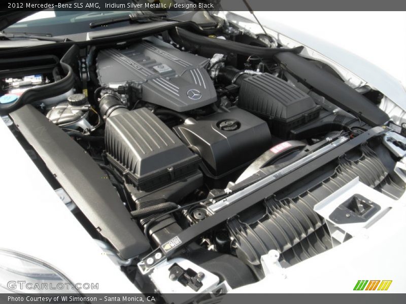  2012 SLS AMG Engine - 6.3 Liter AMG DOHC 32-Valve VVT V8