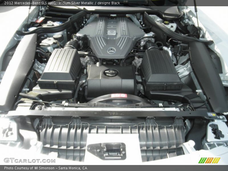  2012 SLS AMG Engine - 6.3 Liter AMG DOHC 32-Valve VVT V8