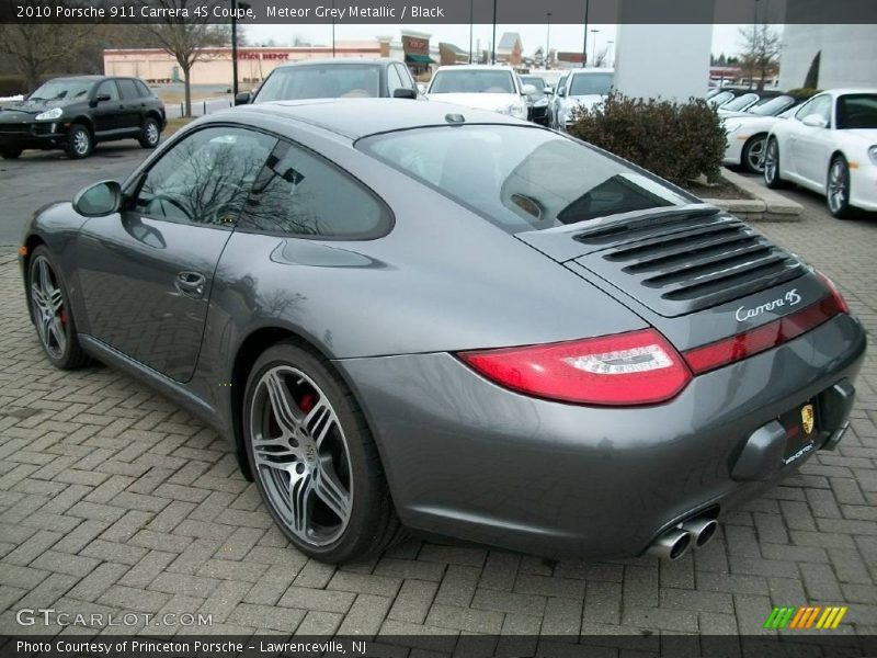Meteor Grey Metallic / Black 2010 Porsche 911 Carrera 4S Coupe