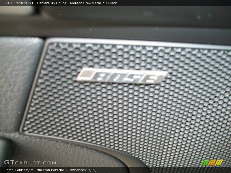 Meteor Grey Metallic / Black 2010 Porsche 911 Carrera 4S Coupe