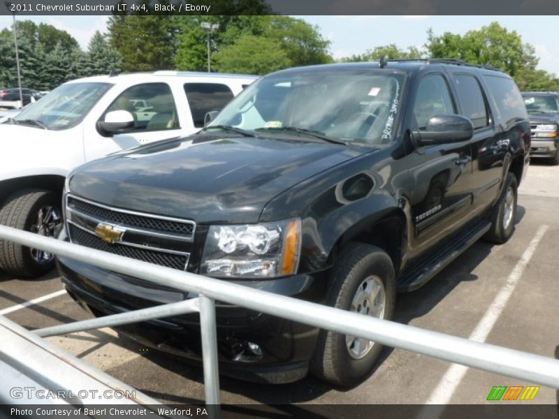 Black / Ebony 2011 Chevrolet Suburban LT 4x4