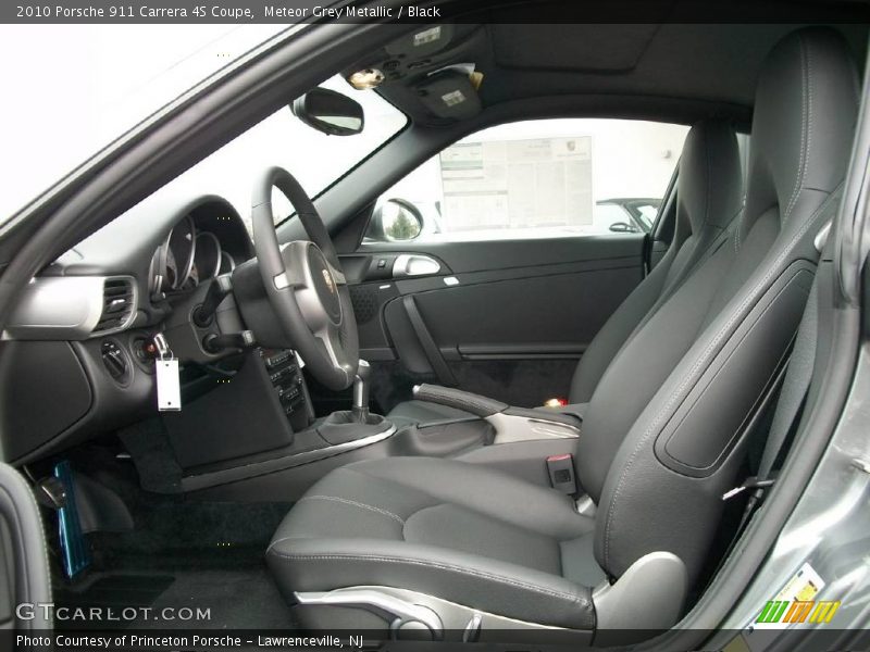  2010 911 Carrera 4S Coupe Black Interior