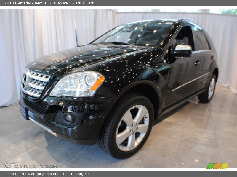 Black / Black 2010 Mercedes-Benz ML 350 4Matic