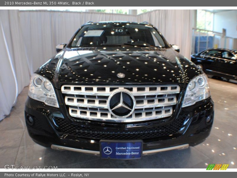 Black / Black 2010 Mercedes-Benz ML 350 4Matic