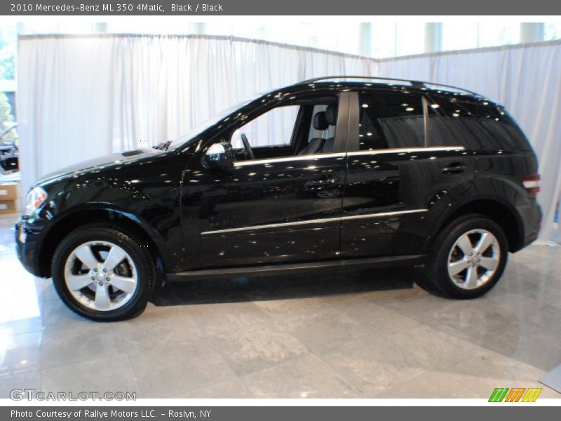Black / Black 2010 Mercedes-Benz ML 350 4Matic