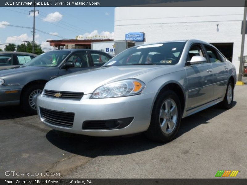 Silver Ice Metallic / Ebony 2011 Chevrolet Impala LT